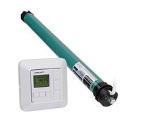 JULIUS MAYER Moteur de volet roulant JM35-100 SW40 Force de traction 10 Nm / 25 kg SW40 Sans entretien Très silencieux Plus jarolift Sevenlogic Comfort Minuterie