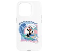 Julius The Monkey Break Out The Ordinary Retro Surf Coque pour iPhone 15 Pro