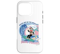 Julius The Monkey Break Out The Ordinary Retro Surf Coque pour iPhone 16 Pro