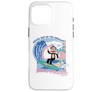 Julius The Monkey Break Out The Ordinary Retro Surf Coque pour iPhone 16 Pro Max