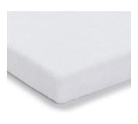 julius zöllner 8300113100 - drap housse tissu éponge lit enfant, taille: 60 x 120 cm/70 x 140cm, couleur: blanc Blanc G