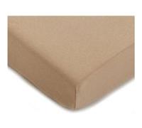 julius zöllner 8320147250 - drap housse jersery lit enfant, taille: 60 x 120 cm/70 x 140 cm, couleur: sable G