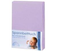 JULIUS ZÖLLNER - 8320147400 - DRAP-HOUSSE JERSEY POUR LE LIT BÉBÉ - LILAS - 60/120 CM - 70/140 CM G