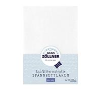 JULIUS ZÖLLNER Drap housse de matelas de parc bébé blanc 100x100 cm