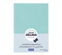 Julius Zöllner 8390347600 Drap-housse en jersey pour matelas de parc de 68 x 90 à 100 x 100 cm, menthe