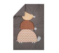 Julius Zöllner Couverture d'éveil bio | Taille 95 x 135 cm | Fabriquée en Allemagne | 100% coton bio | Certifié Öko-Tex Standard 100 | Tortues
