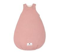 Julius Zöllner Gigoteuse pour bébé en Mousseline - Rembourrage Chaud 2,5 tog - Lavable à 40 °C - Fabriqué en Allemagne - Oeko TEX Standard 100 - Dusty Rose - Taille 68/74