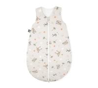 Julius Zöllner Gigoteuse toutes saisons en jersey de coton, Standard 100 by Oeko-Tex, fabriqué en Allemagne, taille 62, Forest Tale, Savane beige, Größe 68/74 | 6-9 mesi