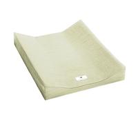 Julius Zöllner Housse pour matelas à langer 2 couches en mousseline de coton - Mousseline citron vert Taille 50/65