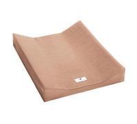 Julius Zöllner Housse pour matelas à langer à 2 niveaux en mousseline de coton - Mousseline dune Taille 50/65