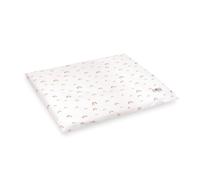 Julius Zöllner Housse pour matelas à langer en coton bio - Arc-en-ciel - Taille 85/75 cm