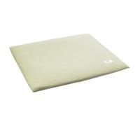 Julius Zöllner Housse pour matelas à langer en mousseline de coton - Mousseline citron vert Taille 85/75 cm