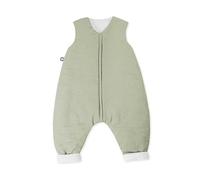 Julius Zöllner Jumper doublé en mousseline citron vert taille 92 | en mousseline de coton doux, sûr et sans substances nocives, pour marcher et se tenir debout, idéal pour les enfants actifs