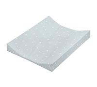 Julius Zöllner Matelas à langer 2 pans - Standard 100 - Certifié Öko-Tex - Vert menthe - 50 x 65 cm