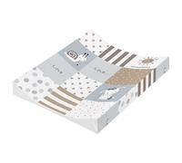 Julius Zöllner Patch Matelas à langer à 2 cales Bleu Taille 60/71 cm