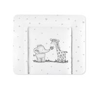 Julius Zöllner Softy Matelas à langer, 75 x 75 cm, imperméable et lavable, fabriqué en Allemagne, certifié Oeko-Tex Standard 100, avec bandes de jungle