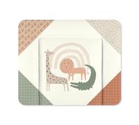 Julius Zöllner Softy Wild Friends GD Matelas à langer Taille 75 x 75 cm