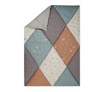 Julius Zöllner Tapis d'éveil Biologique - Dimensions : 95 x 135 cm - Fabriqué en Allemagne - 100% Coton Bio - Certifié Öko-Tex Standard 100 - Patchwork