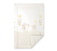 Julius Zöllner Tapis d'éveil Classic - Dimensions : 95 x 135 cm - Fabriqué en Allemagne - 100% Coton - Certifié Oeko-Tex Standard 100 - Lapin de rêve