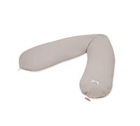 Julius Zöllner Wafffelpique Coussin d'allaitement env. 190 cm | Garnissage 42 litres de microbilles EPS | Fabriqué en Allemagne | Housse 100% Coton | Oeko-TEX® Standard 100 | Seashell