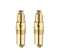 Juliyeh Lot de 2 boulons clic-clac en laiton pour lavabo, lavabo, baignoire, boulon à ressort interne en laiton pour la plupart des bouchons de vidange d'évier - E1201
