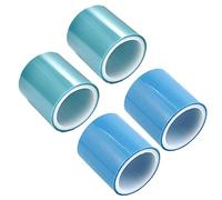Juliyeh Lot de 4 rouleaux de ruban adhésif en résine sans couture pour bijoux DIY Ruban adhésif en résine UV pour cadre en métal Bas de bijoux Pendentif Rouleau de 5 m