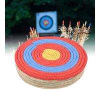 JULYKAI Cible de tir écologique, Cible de tir à l'arc en Paille de flèches Antiques, extérieur pour Le Terrain de Loisirs de la Base d'entraînement intérieure du Hall des flèches