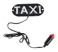 JULYKAI Décor de Signe de Taxi LED, 12V Taxi Pare-Brise de Cabine indicateur de Lampe Signe Pare-Brise lumière LED Changement de Logo de lumière LED de Taxi