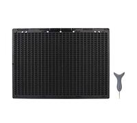 JULYKAI Kit Stylet Braille Ardoise, Portable 27 Lignes 30 cellules Ardoise d'écriture Braille et Stylet Outil d'apprentissage Braille Accessoire Papier Braille pour Ardoise ou brailler