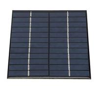 JULYKAI Panneau Solaire Bricolage 2W, Mini Panneau Solaire résistant à la Neige 12V, Module de Panneau Solaire, étanche pour Jouets solaires