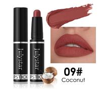 Julystar Nude Marron Mat Rouge À Lèvres Stylo Imperméable Durable Antiadhésif Tasse Velours Fruits Rouge À Lèvres Teinte Crayon Maquillage Tache Des Lèvres.09.2.9g