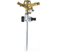 jum-Arroseur À Pulsation,Arroseur De Pelouse,Pour Arrosage Jusqu'À 530M²,Arroseur Circulaire 360°,Pour Arroser Les Plantes Fleurs Légumes(B)