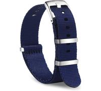 jum-Canvas Watch Strap Replacement Woven Fabric Watch Band -15 Colors & 2 Sizes-20Mm,22Mm-Bracelet En Nylon Pour Montre Nato Bracelets Style-Sport Bande De Remplacement
