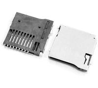 jum-Sourcingmap 5 Pièces À Ressort Poussoir/Poussoir Micro Sd Transflash Carte Mémoire Prise Fente