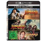 Jumanji 1-3 - 3-Disc-Set (4K Ultra-HD, Limited Edition) exklusiv bei Amazon.de [Blu-ray]