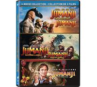 Jumanji (1995) / Jumanji: The Next Level / Jumanji: Welcome to the Jungle - Set (Bilingual) [Region Free]