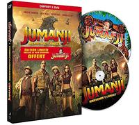 Jumanji : Bienvenue dans la jungle – DVD – Édition limitée avec Jumanji 1995 + Digital Ultraviolet