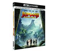 Jumanji : Bienvenue dans la jungle – 4K Ultra-HD + Blu-ray 3D + Blu-ray + Digital UltraViolet