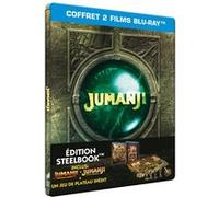 Jumanji : Bienvenue Dans La Jungle - Steelbook - Blu-Ray + Jeu De Plateau