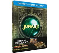 Jumanji : Bienvenue Dans La Jungle - Steelbook - Blu-Ray + Jeu De Plateau