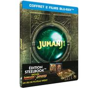 Jumanji : Bienvenue Dans La Jungle - Steelbook - Blu-Ray + Jeu De Plateau