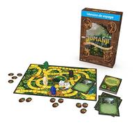 JUMANJI - Jeu Jumanji Retro Version Voyage - Jeu de Société Simplifié - Jeu De Plateau Avec Nombreux Défis - Ambiance Film Jumanji - Jeu de Société Famille - Version Française - Jeu Enfant 8 Ans et +