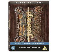 Jumanji - Limited Edition Steelbook Blu-ray (Includes DVD & Digital UV Copy) [Édition Limitée]