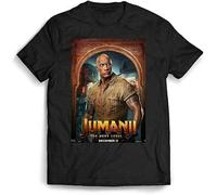 Jumanji The Next Level Dwayne T-Shirt Men T-Shirt Vintage Men Gift Tee Manches Courtes(Medium)