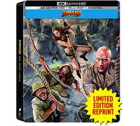Jumanji: The Next Level (Limited Edition Steelbook) [4K UHD + Blu-ray + Digital] [Region Free] [Blu-ray]
