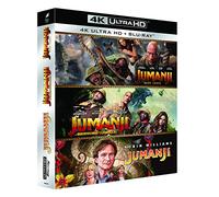 Coffret Jumanji Trilogie Blu-ray 4K Ultra HD