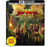Jumanji: Welcome to the Jungle – 4K Ultra HD + Blu-ray – Édition limitée SteelBook