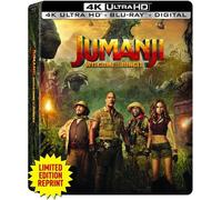 Jumanji: Welcome To The Jungle [Ultra Hd] Ltd Ed, With Blu-Ray, Steelbook, 4k