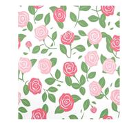 JUMBEAR Aimant de lave-vaisselle avec motif de roses - Étanche - Autocollant magnétique pour réfrigérateur - Décoration d'intérieur - 58,4 x 66 cm