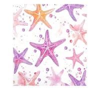 JUMBEAR Autocollant magnétique étanche pour lave-vaisselle Motif étoile de mer 58,4 x 66 cm